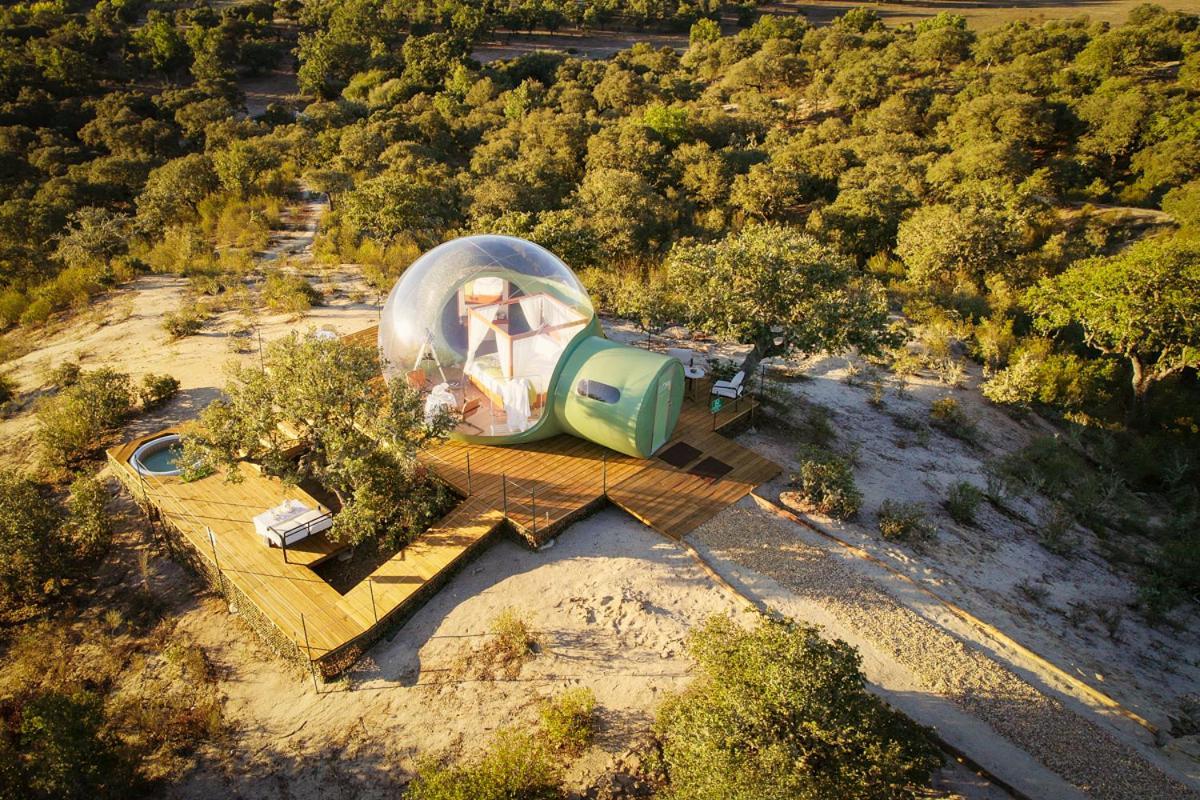 Eco-Lodge En La Reserva Privada Campanarios De Azaba - Proyecto De Conservacion Espeja Exteriér fotografie